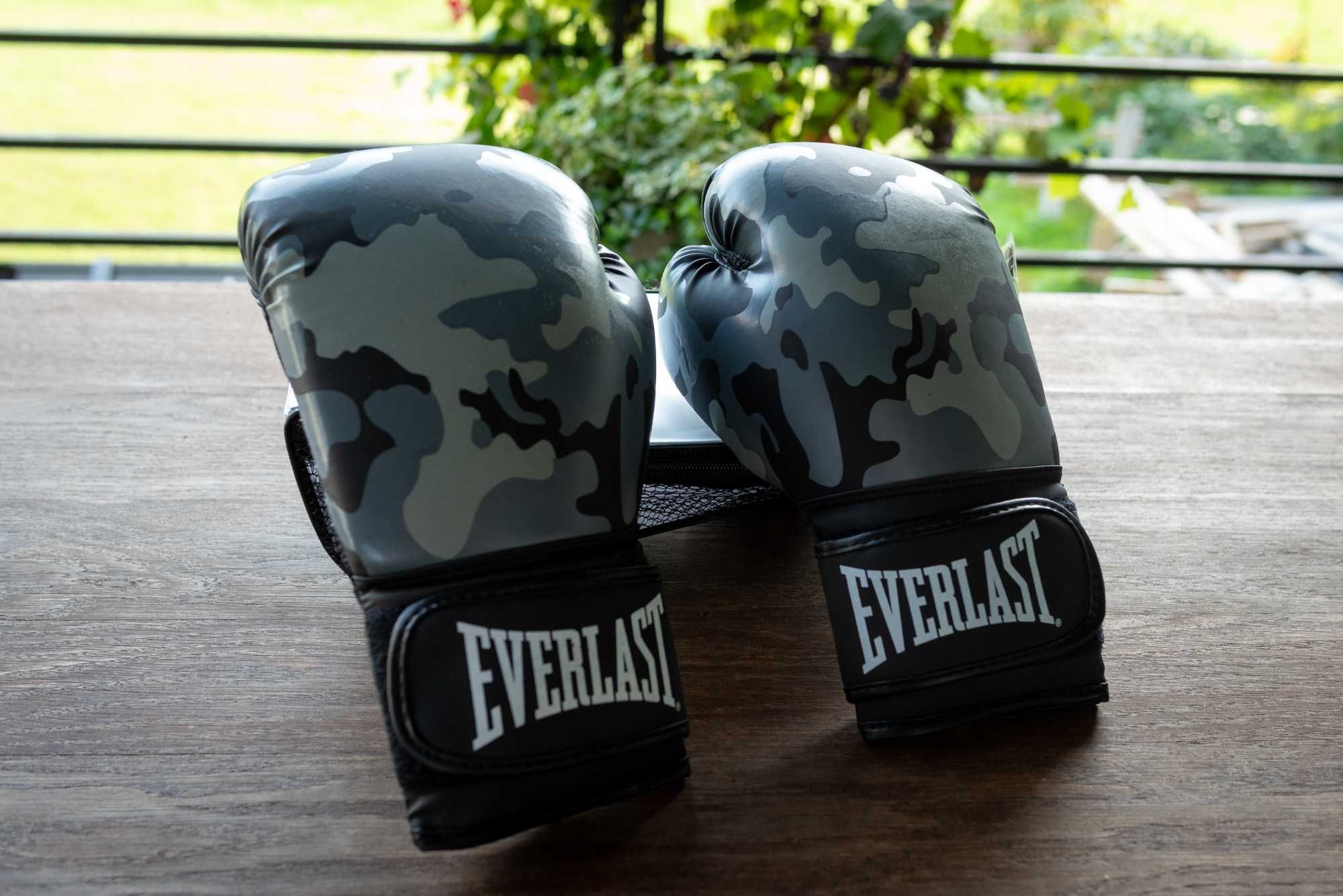 Rękawice bokserskie Everlast Spark szare 10oz