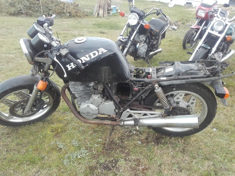 honda xbr500 xbr 500 silnik lagi moduł bak felga koło tarcza części