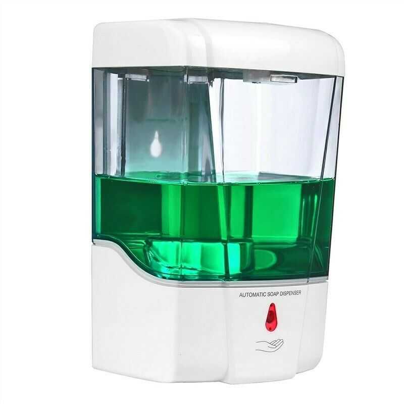 Dispensador de sabao ou alcogel automatico com sensor Infravermelho