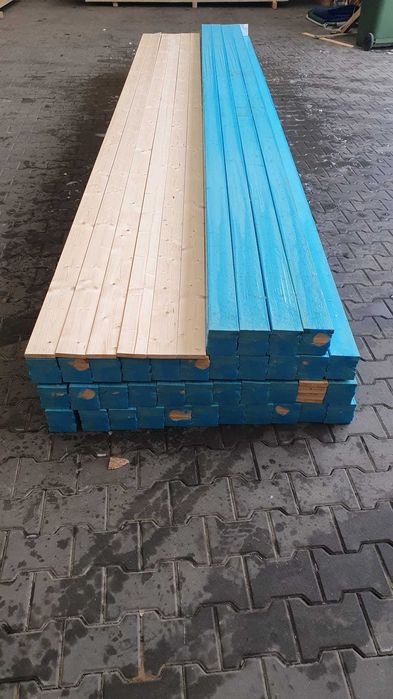 Deska 18 x 96 mm  strugana heblowana jakość US świerkowa