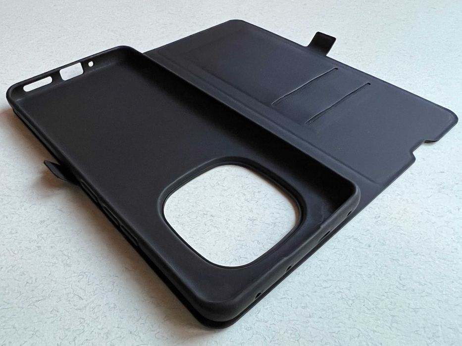 Redmi Note 14 Pro 5G, Poco X7 чохол-книжка Wave Flap чорний чехол