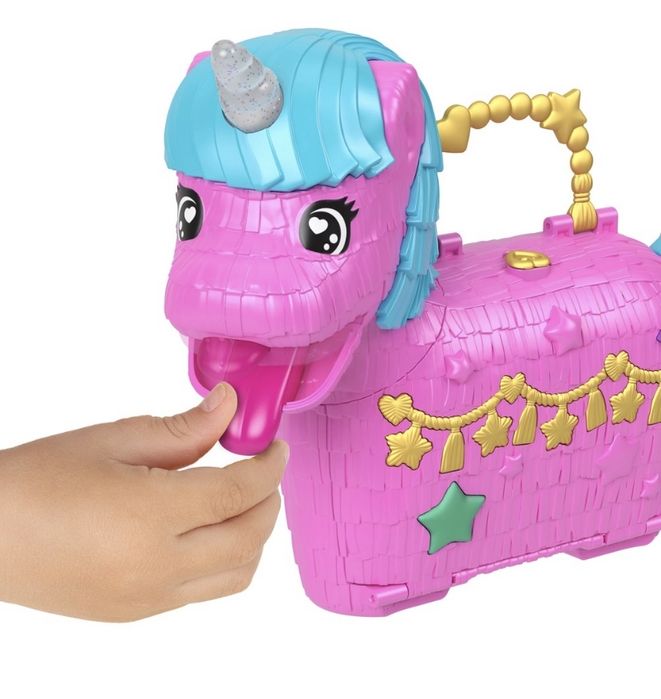Полі Покет Компакт Єдиноріг Вечірка Polly Pocket unicorn partyland