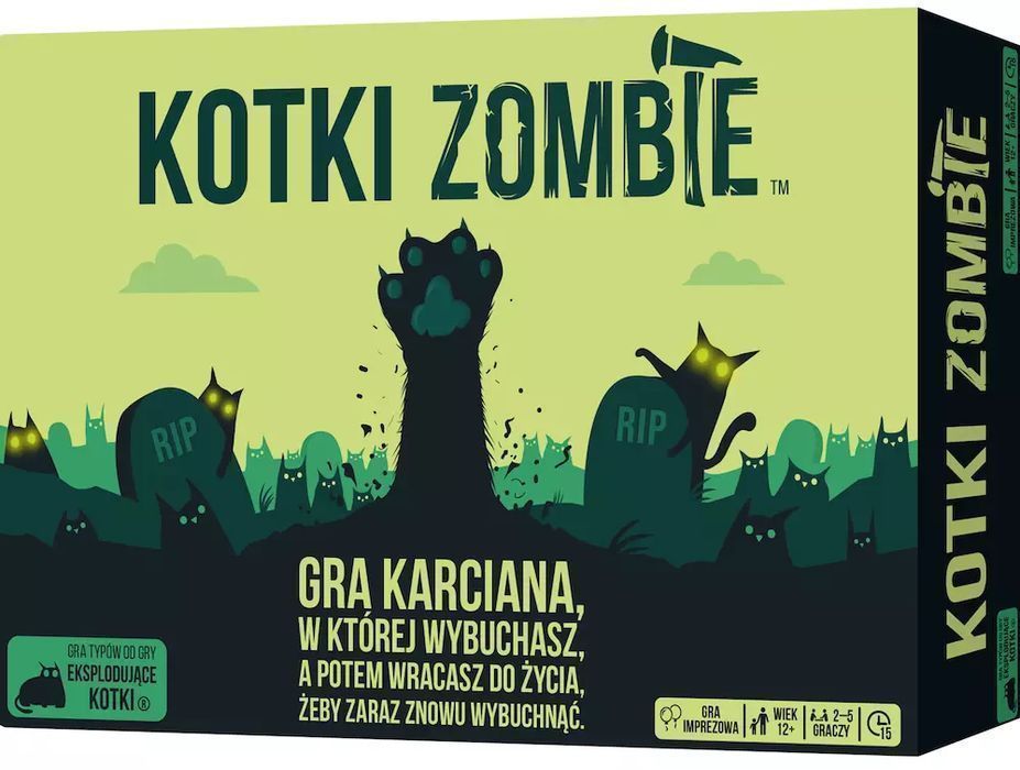 Eksplodujące Kotki. Zombie. Rebel