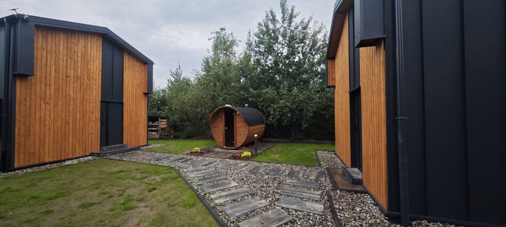 JakuBOSKO domki letniskowe nad jeziorem SAUNA BALIA