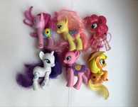 Kucyki my little pony mlp g4 pinkie pie fluttershy vintage rarity