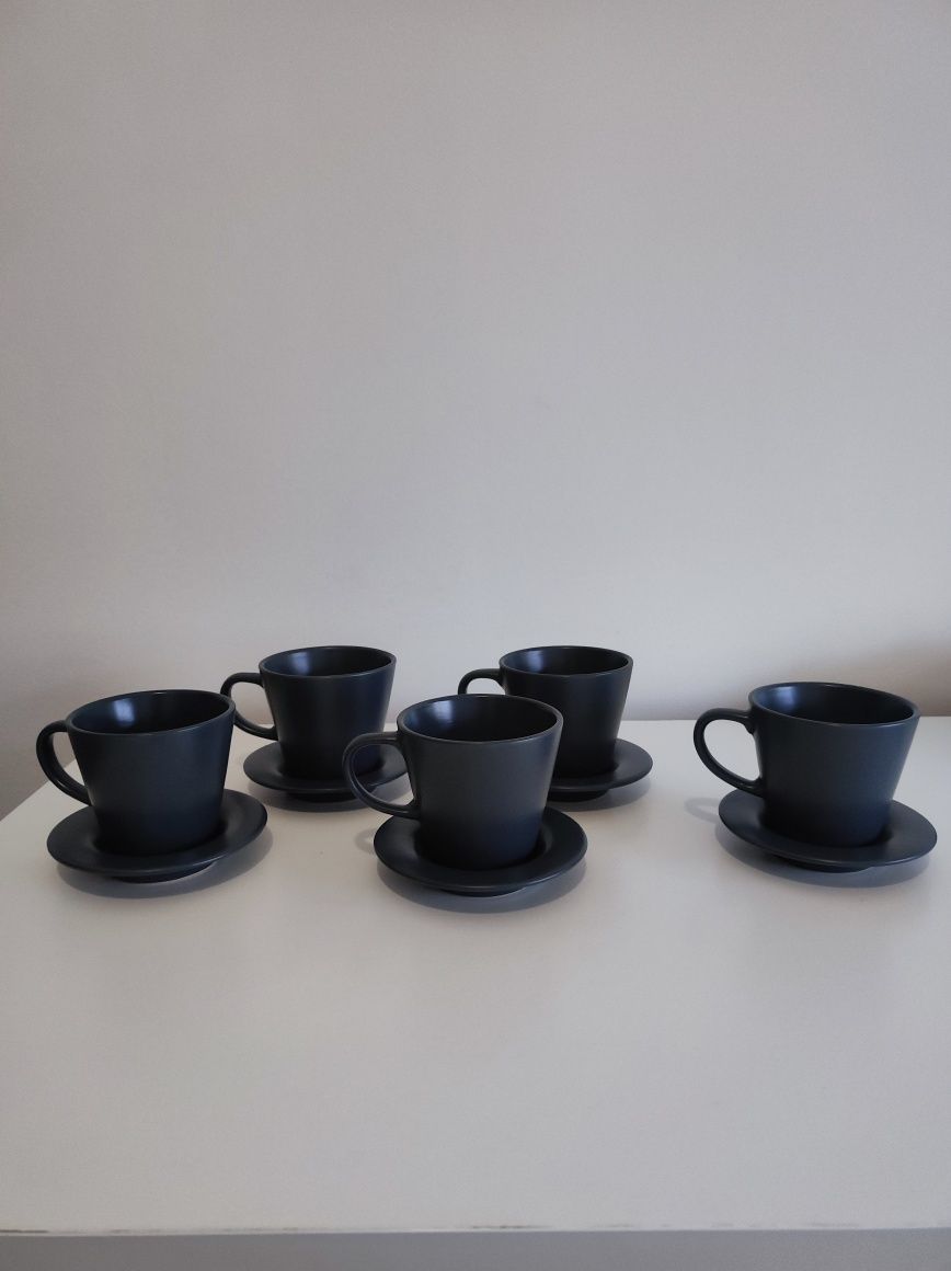 Conjunto de 5 chávenas