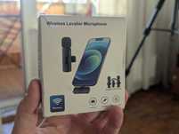 Бездротовий петличний мікрофон Wireless Microphone К8 для 2х Блогерів