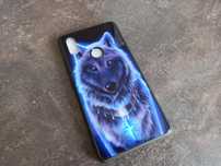 Роскошный из закаленного стекла с изображением Волка Xiaomi Mi 8 SE