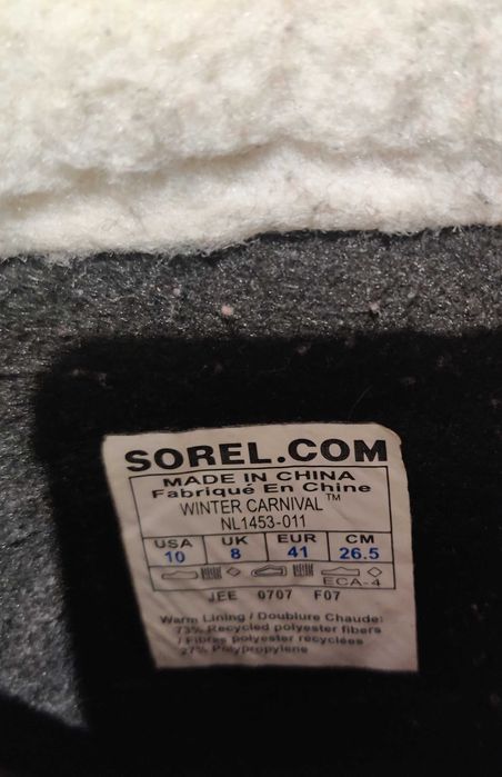 Buty Sorel oryginalne 41 26,5cm okazja męskie