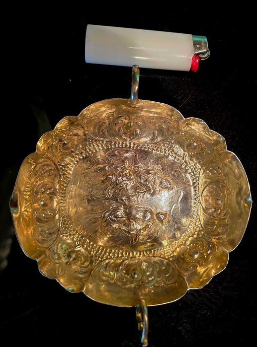 Barocke Augsburger Silber Weinprobierschale