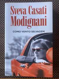 Livro Como vento Selvagem de Steva Casati Modignani