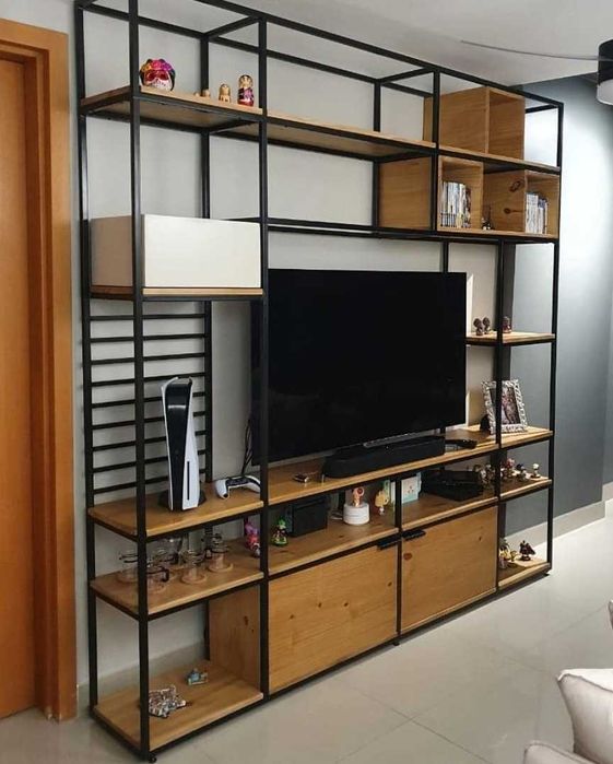 Estantes industriais personalizadas