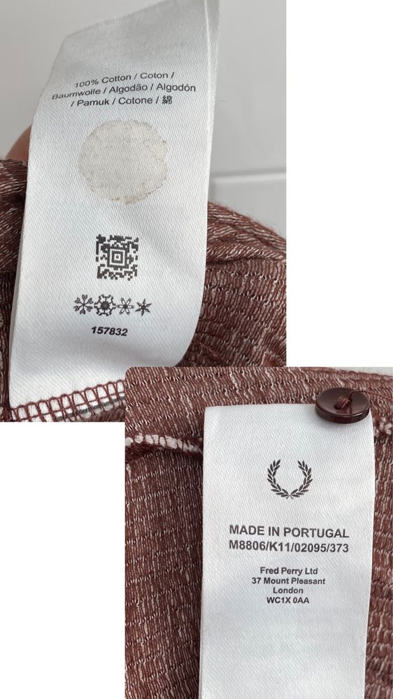Поло Fred Perry оригінал ХХL