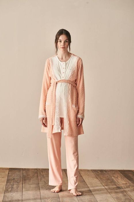 Піжама/Піжамний набір - трійка для вагітної/ годуючої мами