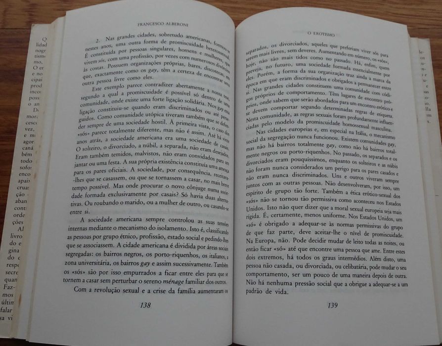O Erotismo de Francesco Alberoni