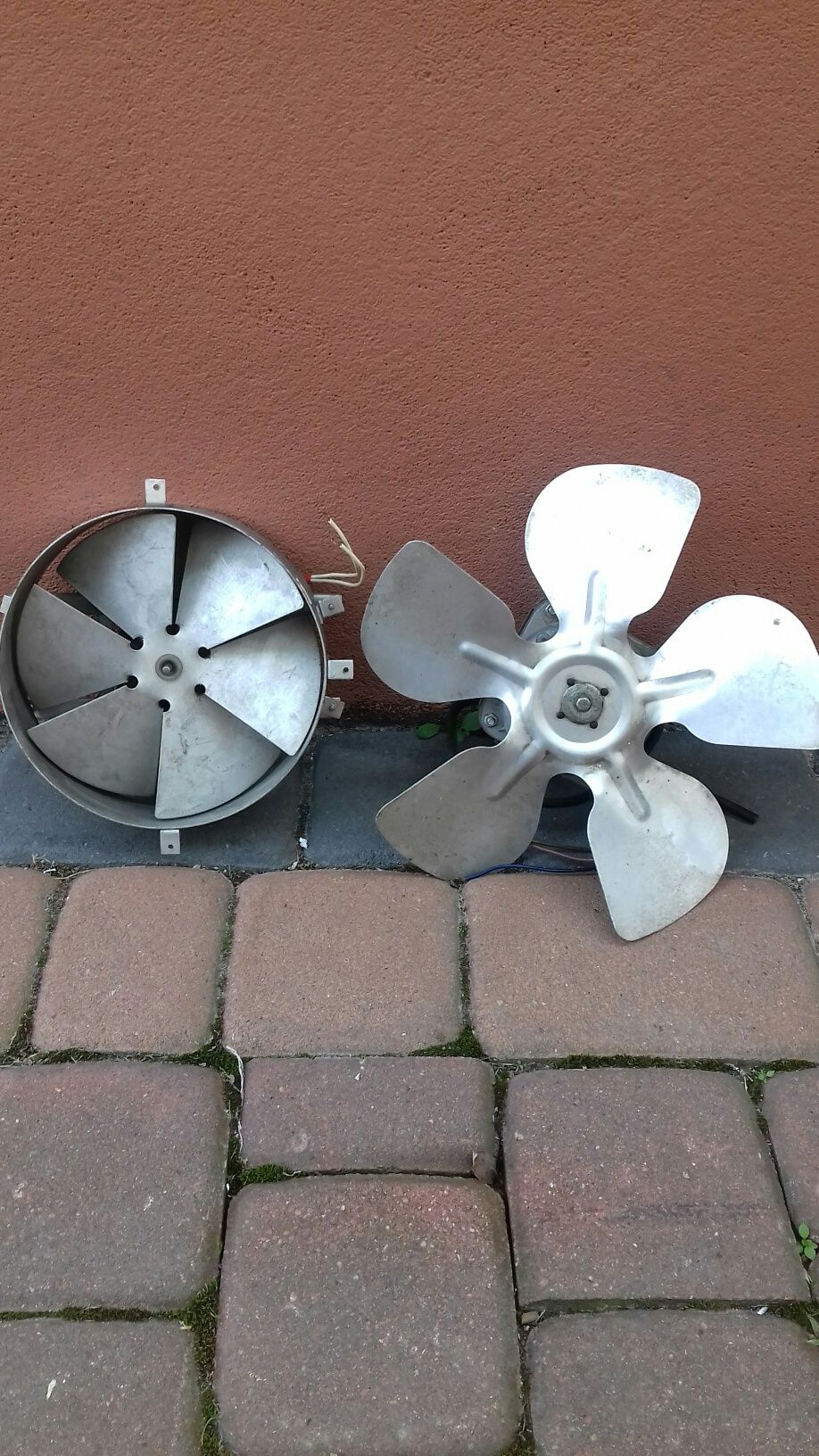 Stary wentylator  aluminiowy PRL