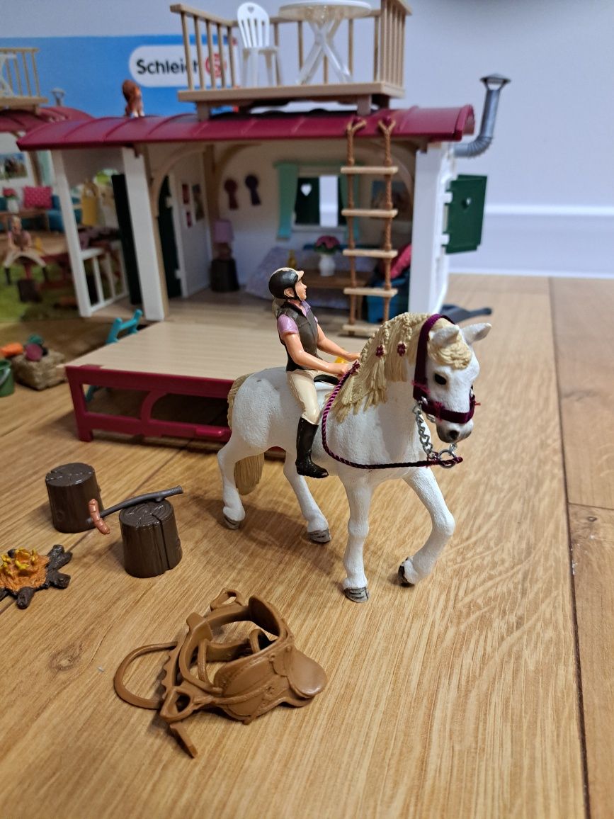 Schleich Przyczepa do Tajnych Spotkań  Horse Club 4259 jak nowa!!!