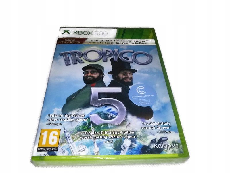 Tropico 5 Strategia Ekonomiczna Xbox 360 Nowa