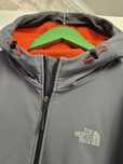 Куртка , софтшел, с капюшоном ,флис The North Face gray p. XL-XXL