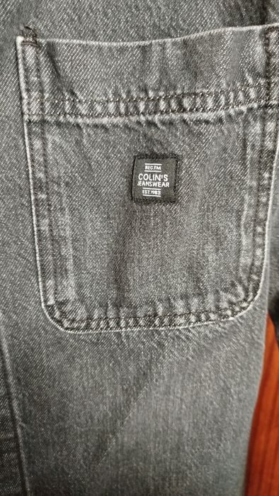 Джинсова чоловіча сорочка