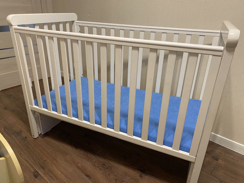 Ліжечко верес соня лд з маятником і матрацом