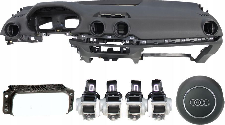 DESKA KONSOLA AUDI Q2 AIRBAG PASAŻERA PASY