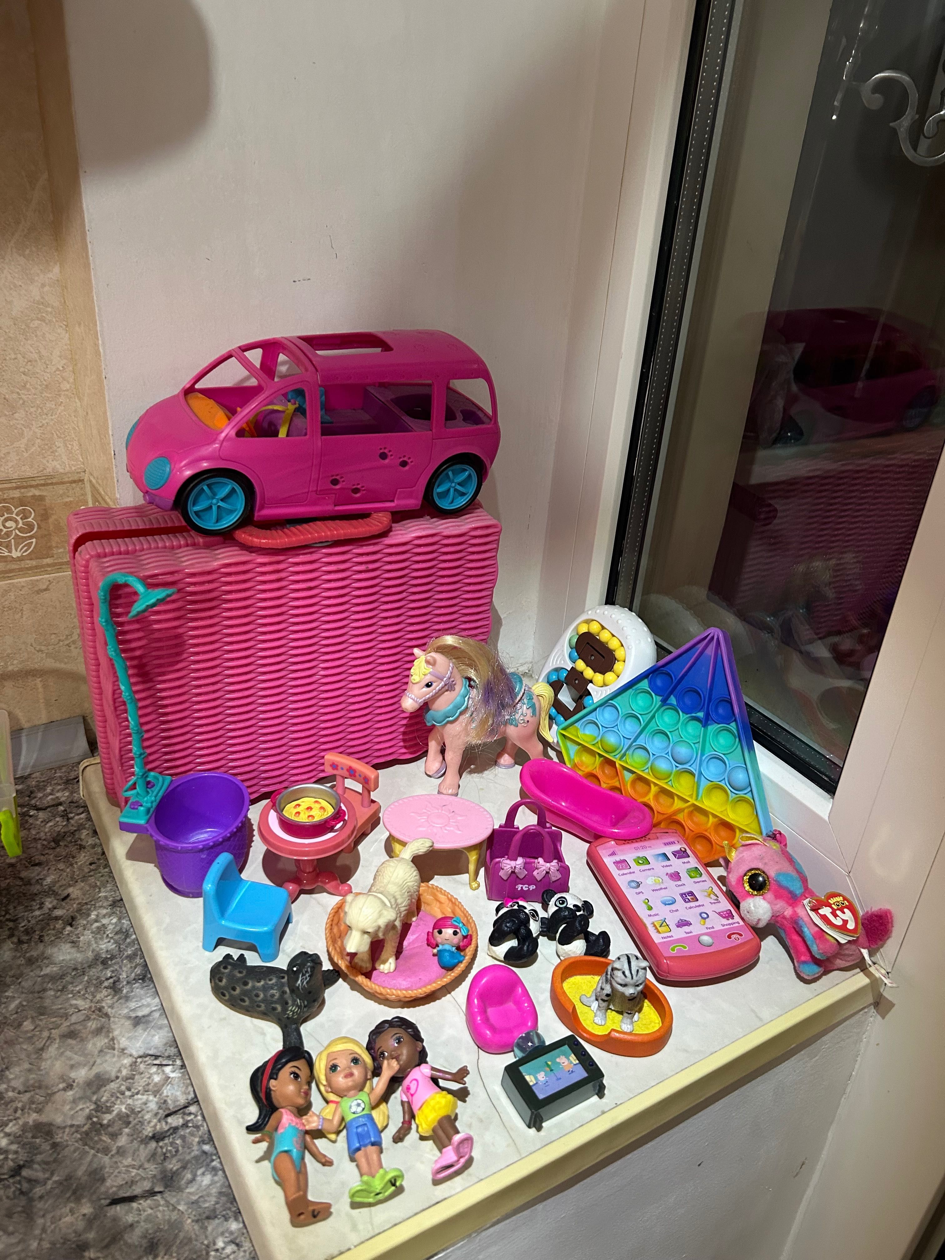 Лот іграшок для дівчинки Mattel, hasbro