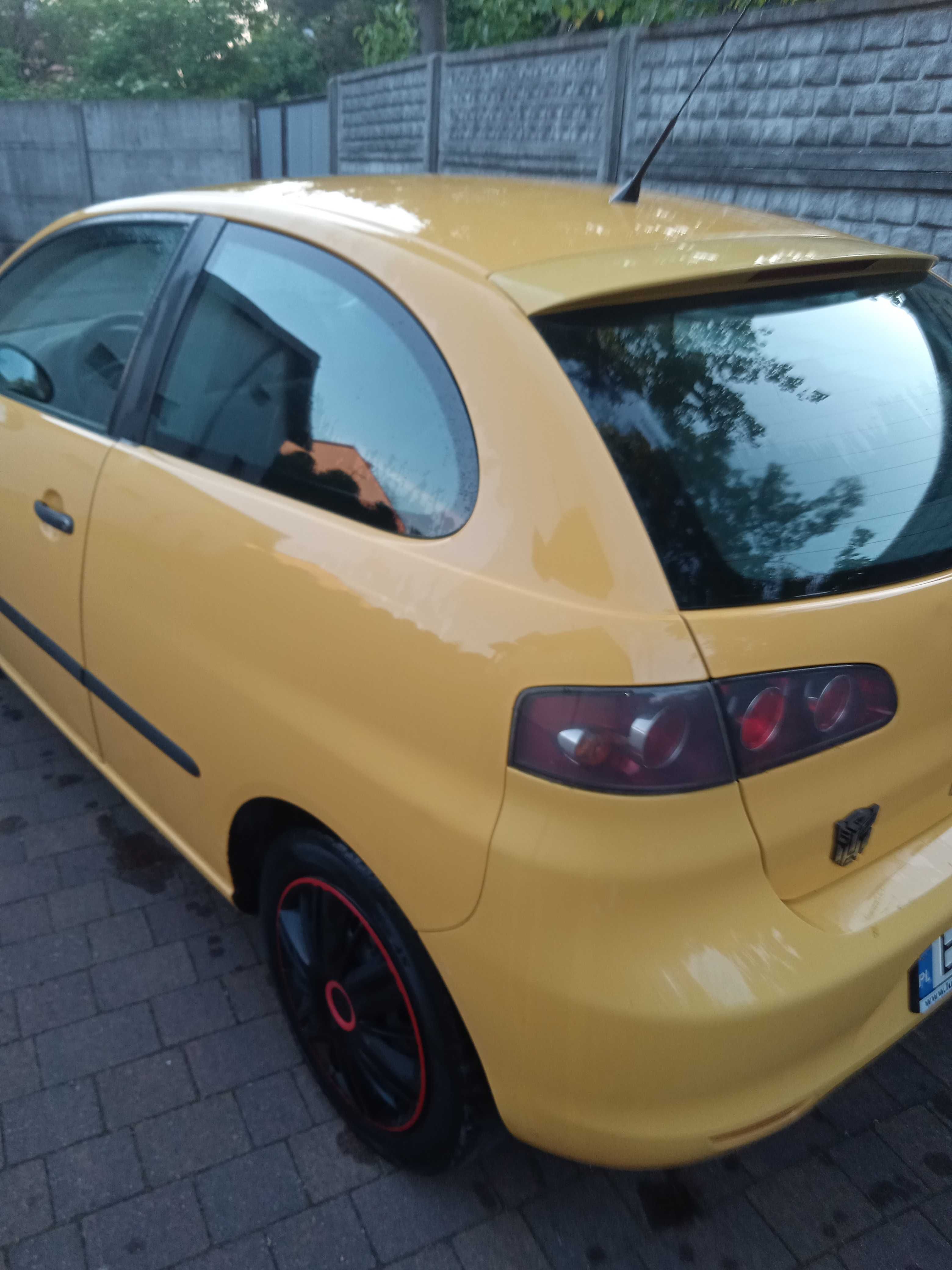 seat ibiza 1,2 zołty