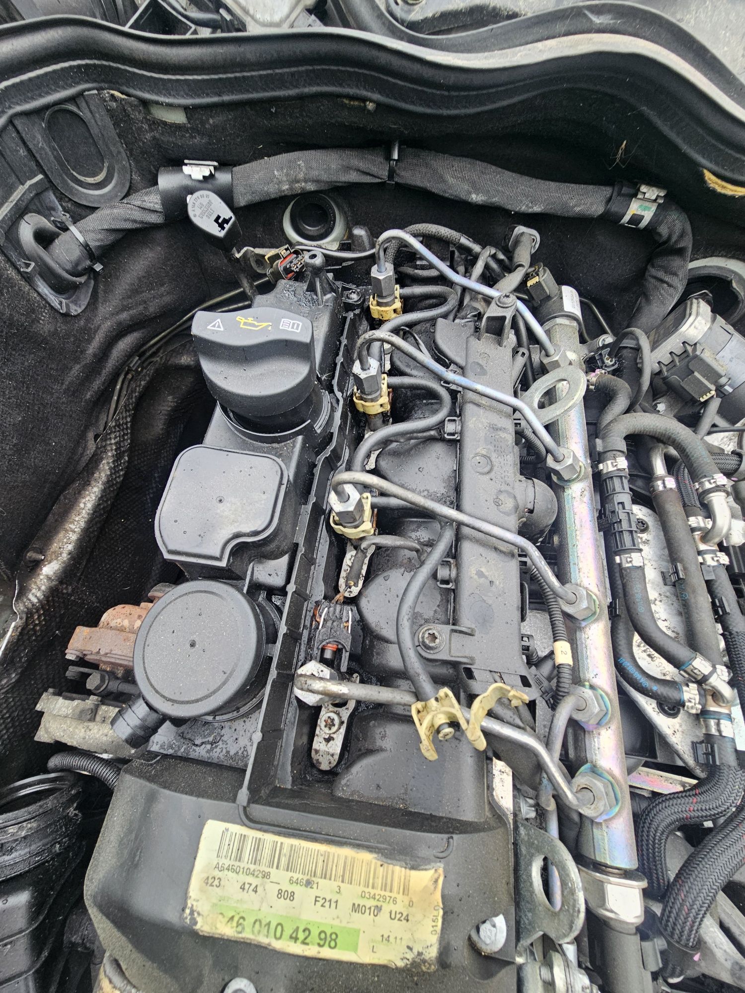 Wtryskiwacze Mercedes W211 W204 2.2 CDI delphi