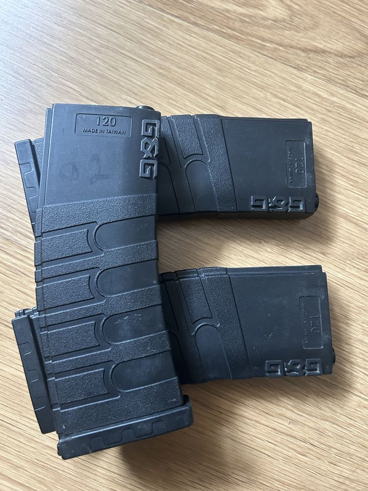 M4A1 de Airsoft elétrica (AEG) & 6 mags G&G mid cap