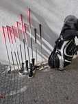 Saco completo set golfe senhora - ideal para quem vai iniciar