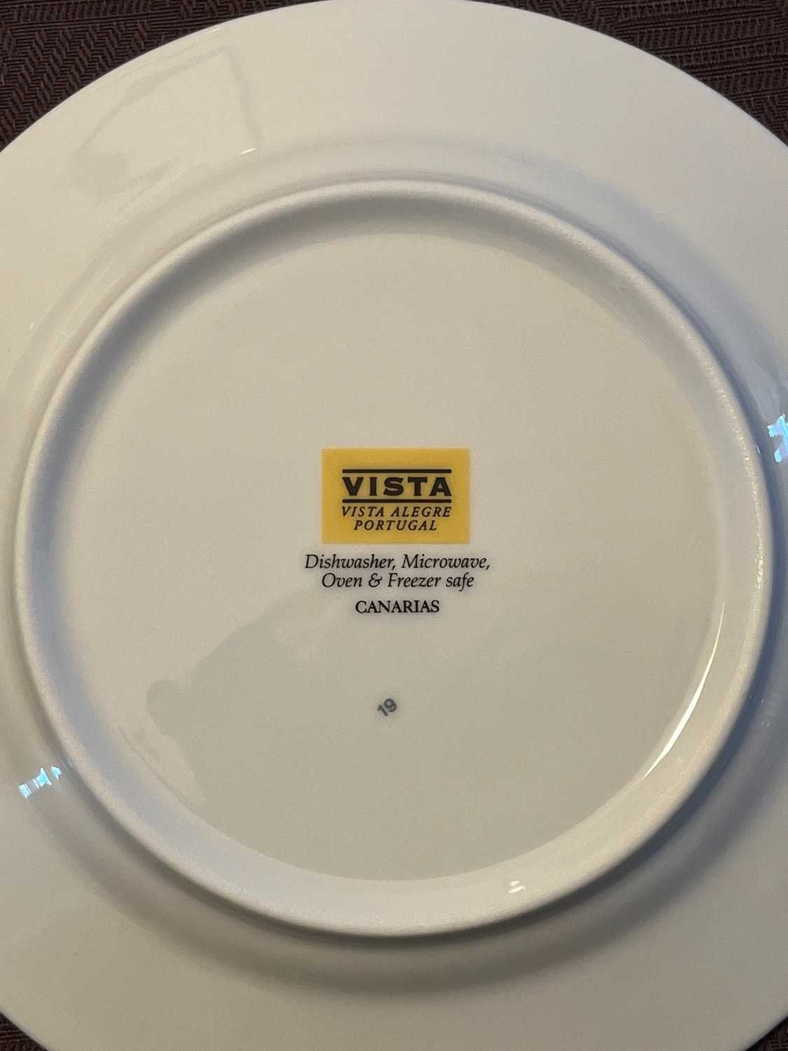 Serviço de mesa Vista Alegre CANARIAS