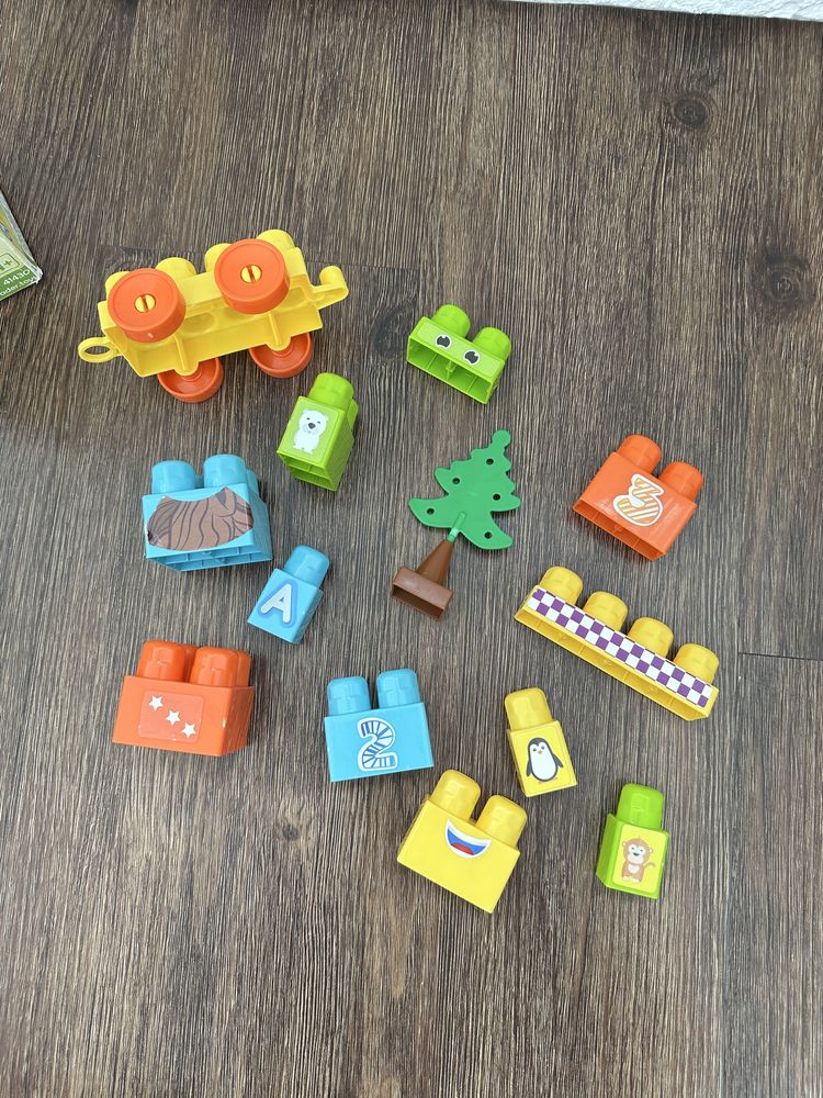 Конструктор, кубики Wader baby blocks