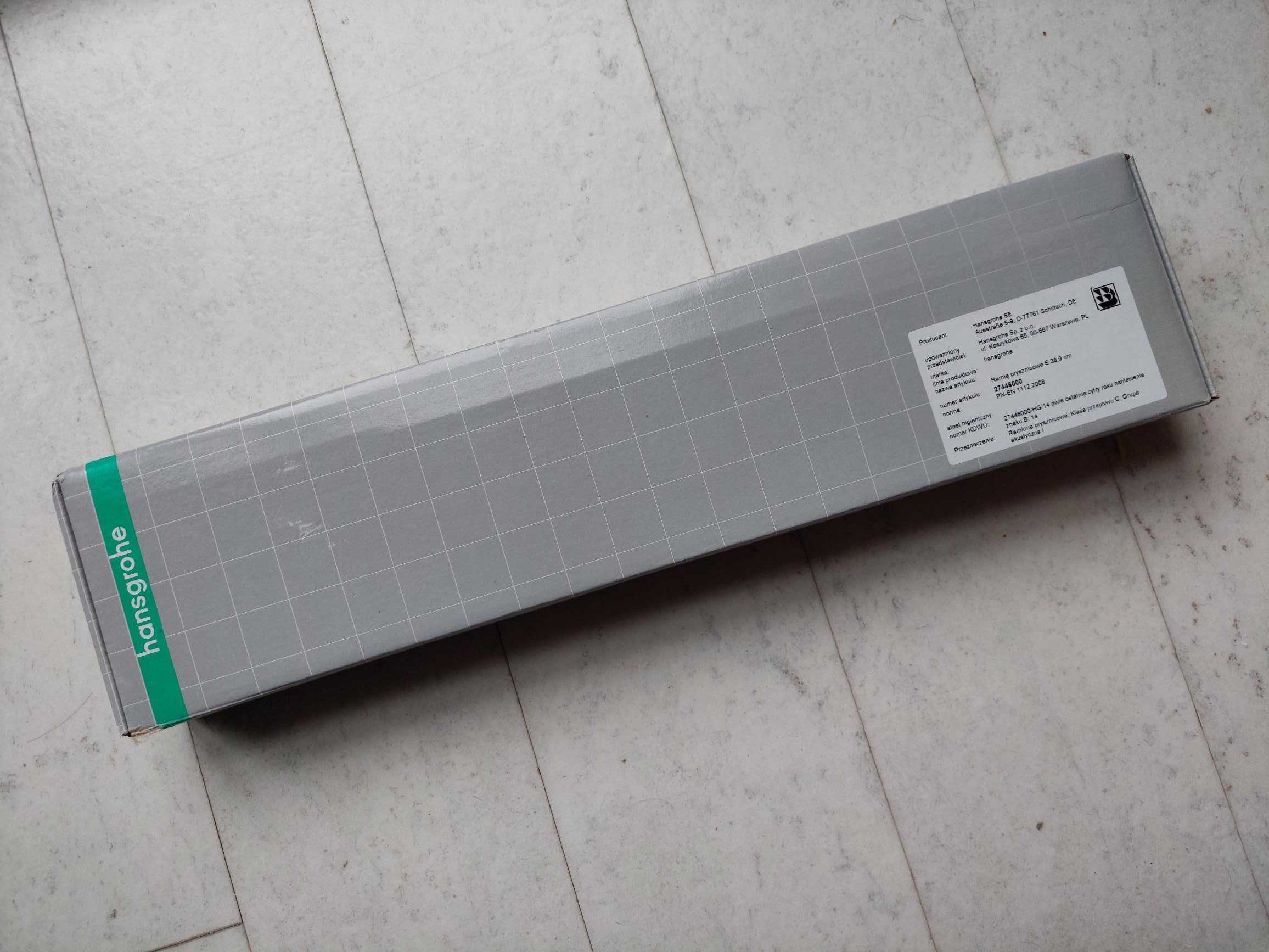Hansgrohe ramię prysznicowe E 38,9cm
