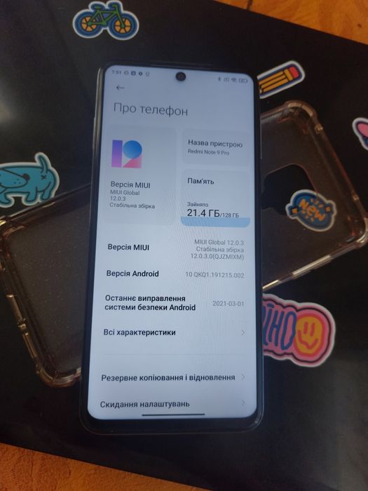 Redmi note 9 pro 6/128 gb
