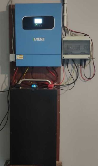 Falownik hybrydowy Anenji 11kW Inwerter off-grid 48v CZYSTA SINUSOIDA