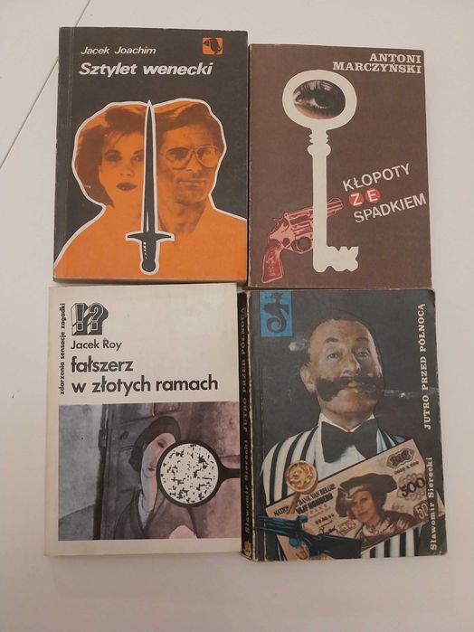4 kryminały z PRL - Marczyński, Sierecki, Roy, Joachim