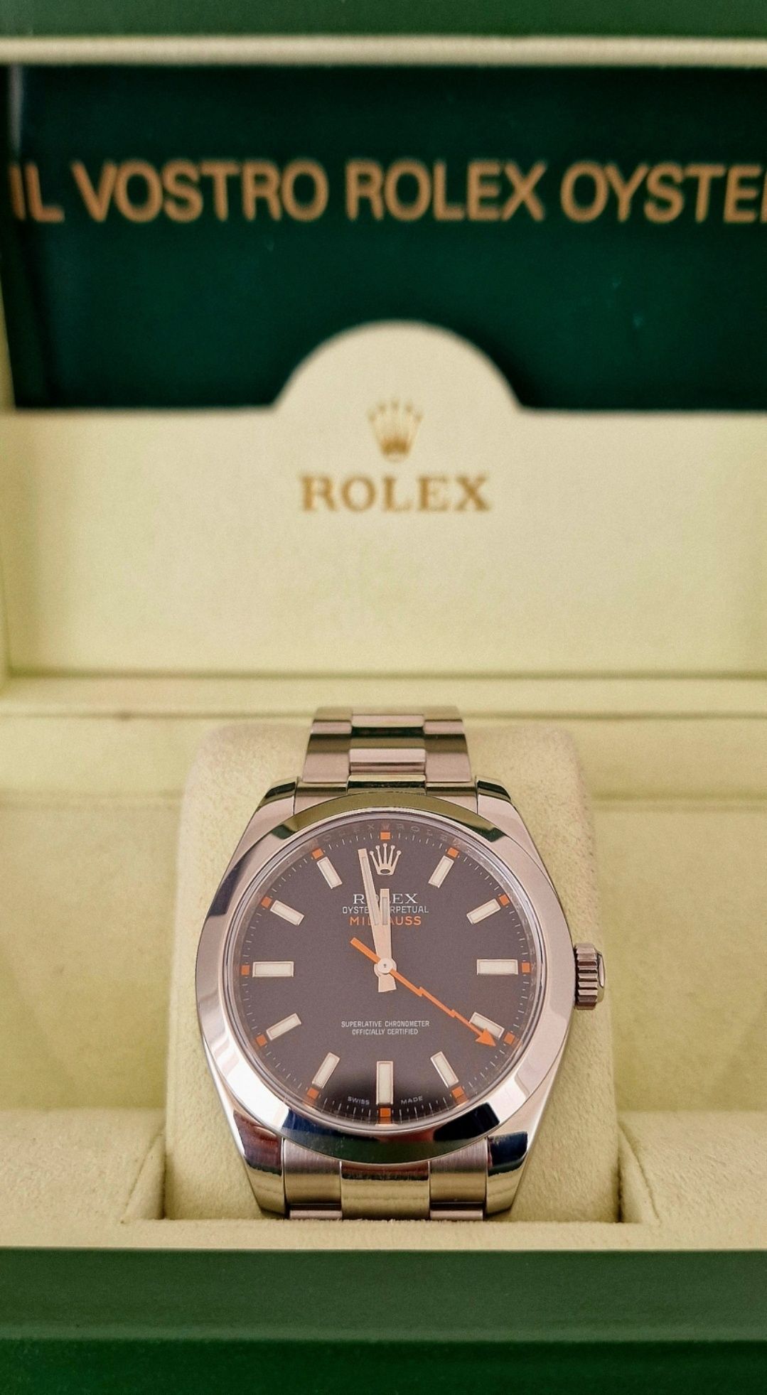 Rolex Milgauss Ref 116400