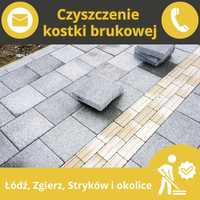 Czyszczenie kostki brukowej Łódź/Zgierz/Stryków i okolice