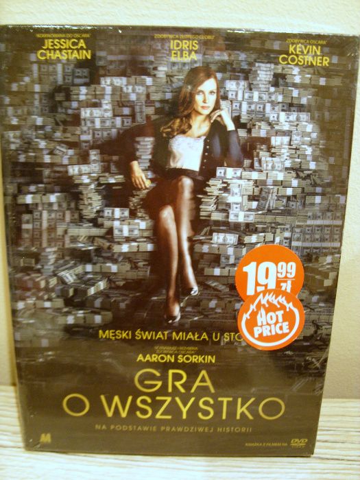 Gra o wszystko DVD PL + książka, Nowa w folii!
