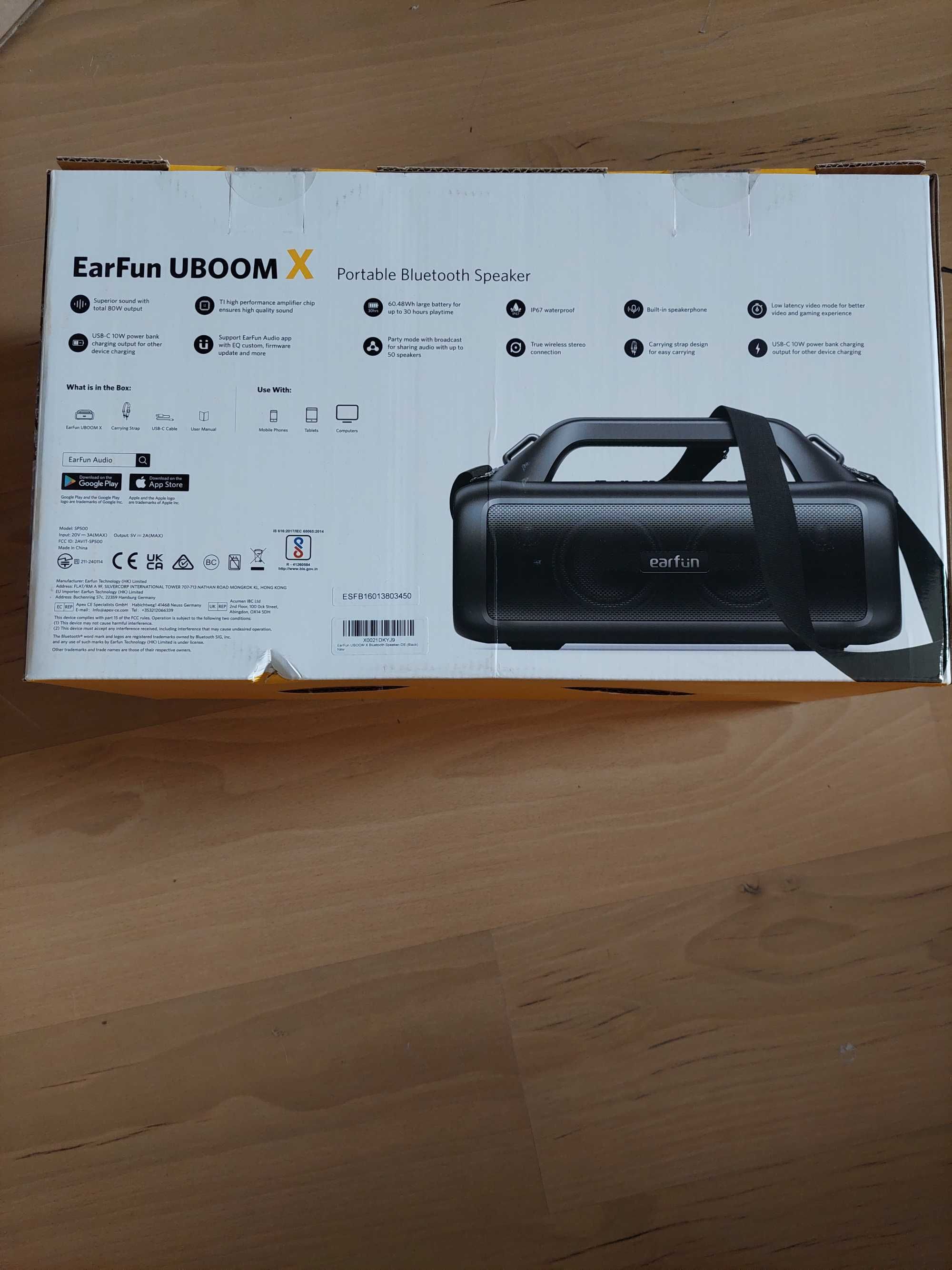 Głośnik Earfun Uboom X nowy nie Boom 2 plus