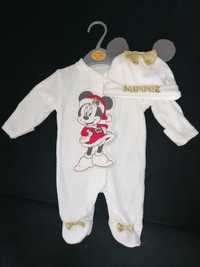 Pajac kombinezon świąteczny Disney baby Minnie Mouse Primark 56