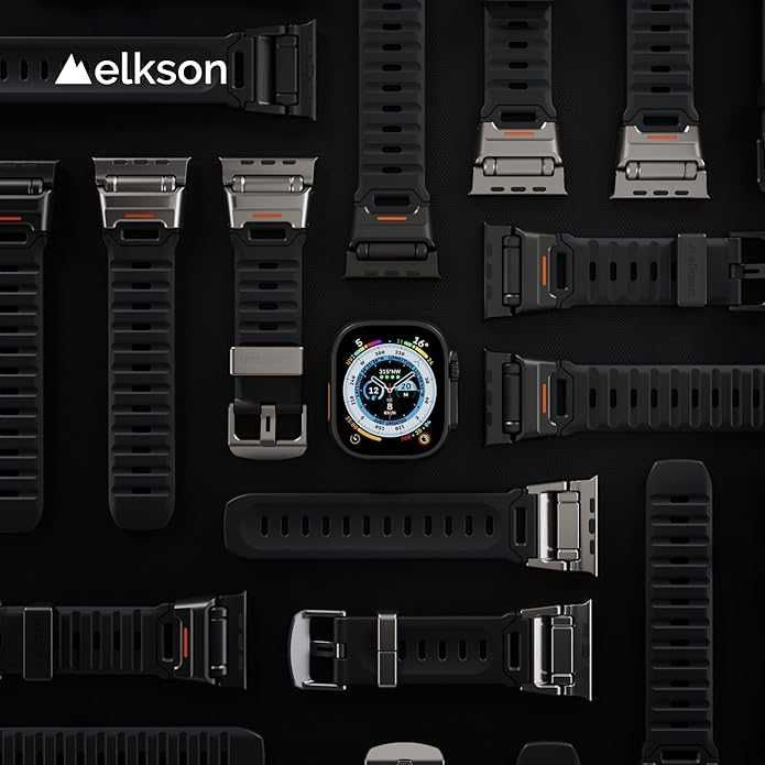 Ремешок elkson Fusion Rugged Durable для Apple Watch Ultra 49/45/44/42