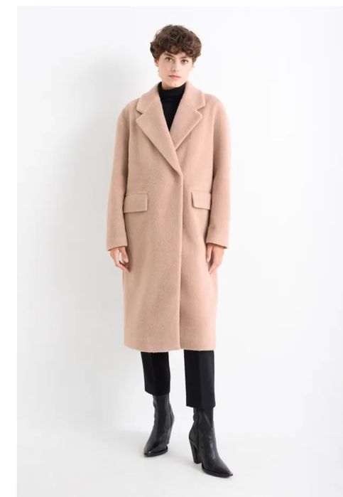 Оверсайз пальто альпака C&A canda