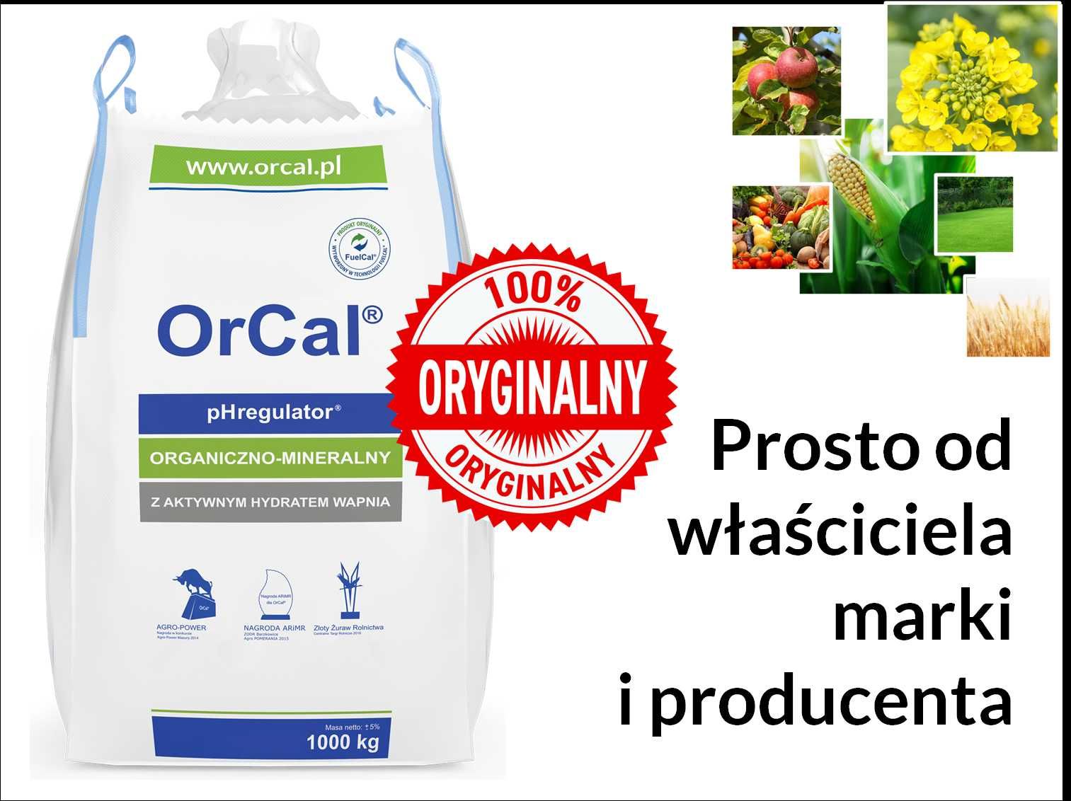 Cena promocyjna. OrCal aktywny hydrat wapnia, wapno, nawóz. Okazja