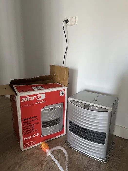 aquecedor a parafina zibro