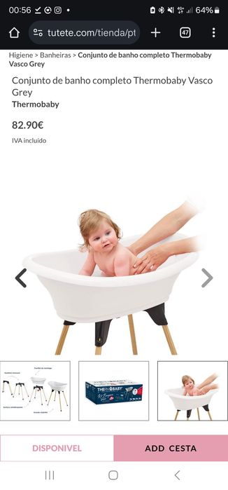 Banheira para bebé