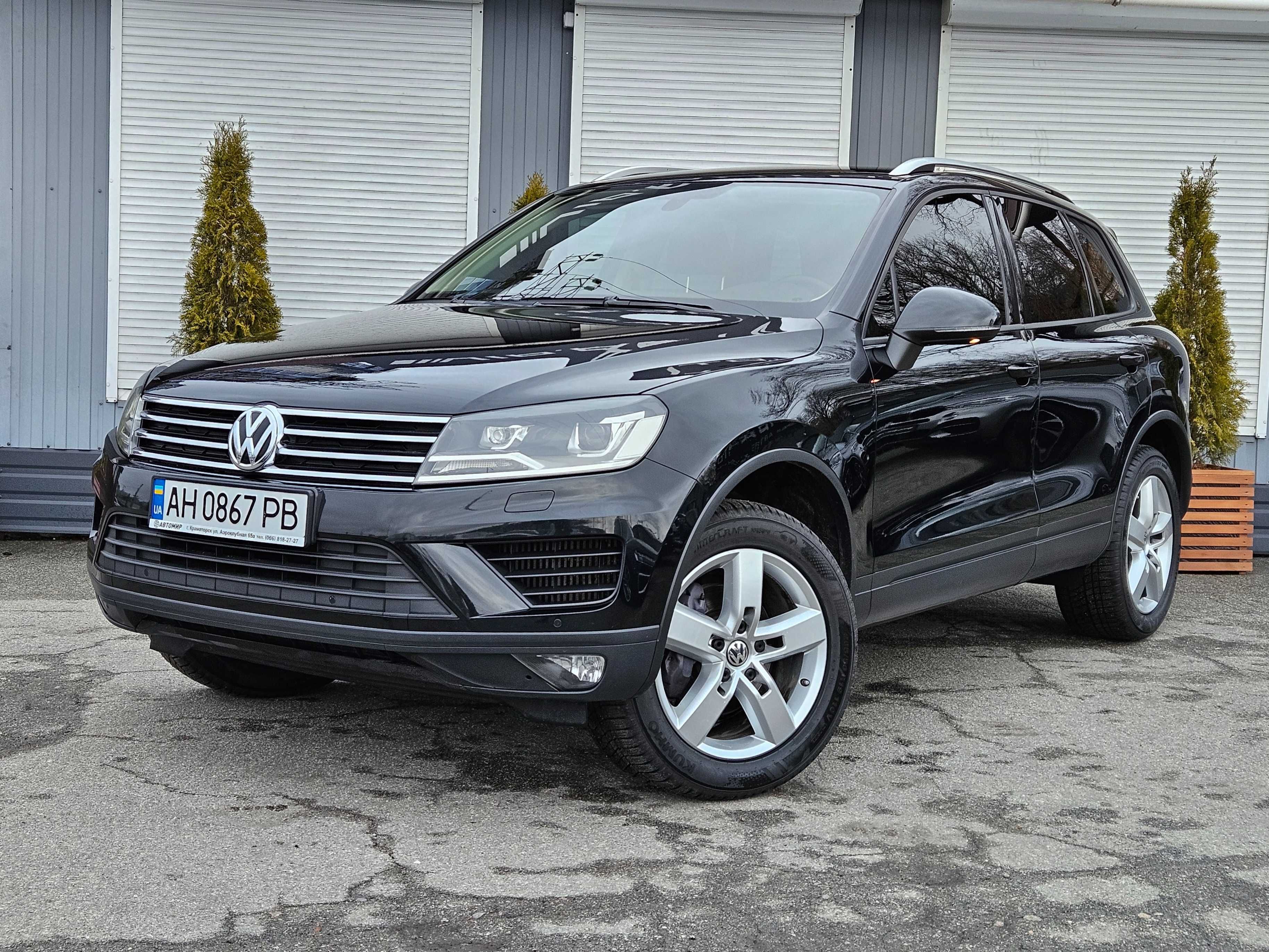 Volkswagen Touareg 3.0TDI, на ПНЕВМО! 2017р.