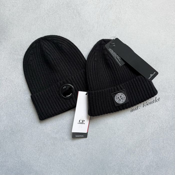 Шапка C.P Company, Stone Island Зимова шапка СП Компані Стон Айленд