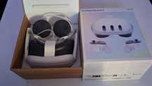 Meta Quest 3 128GB+ 2 kontrolery, stan idealny, na gwarancji